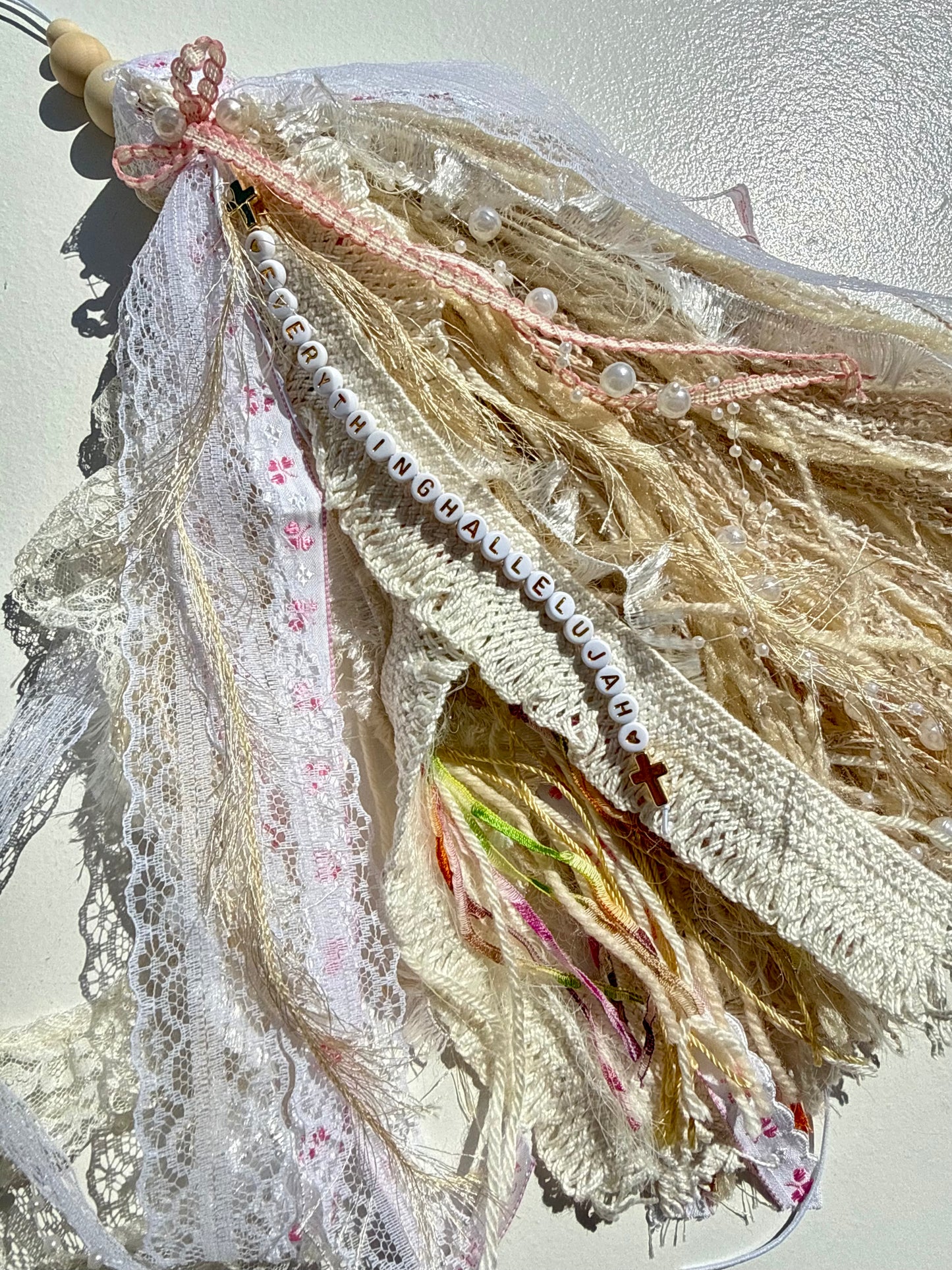 Jumbo Bible Tassel "Everything Hallelujah" | Handmade Faith Study Pack, Journaling Bundle