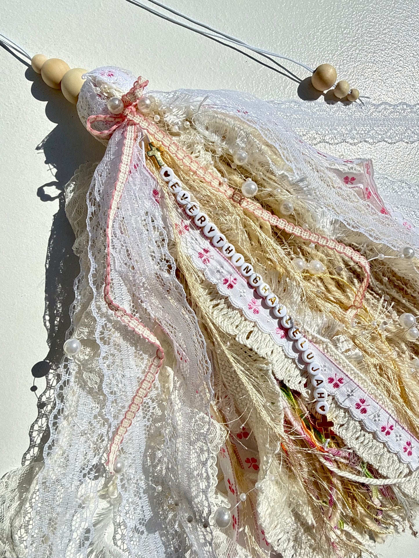 Jumbo Bible Tassel "Everything Hallelujah" | Handmade Faith Study Pack, Journaling Bundle