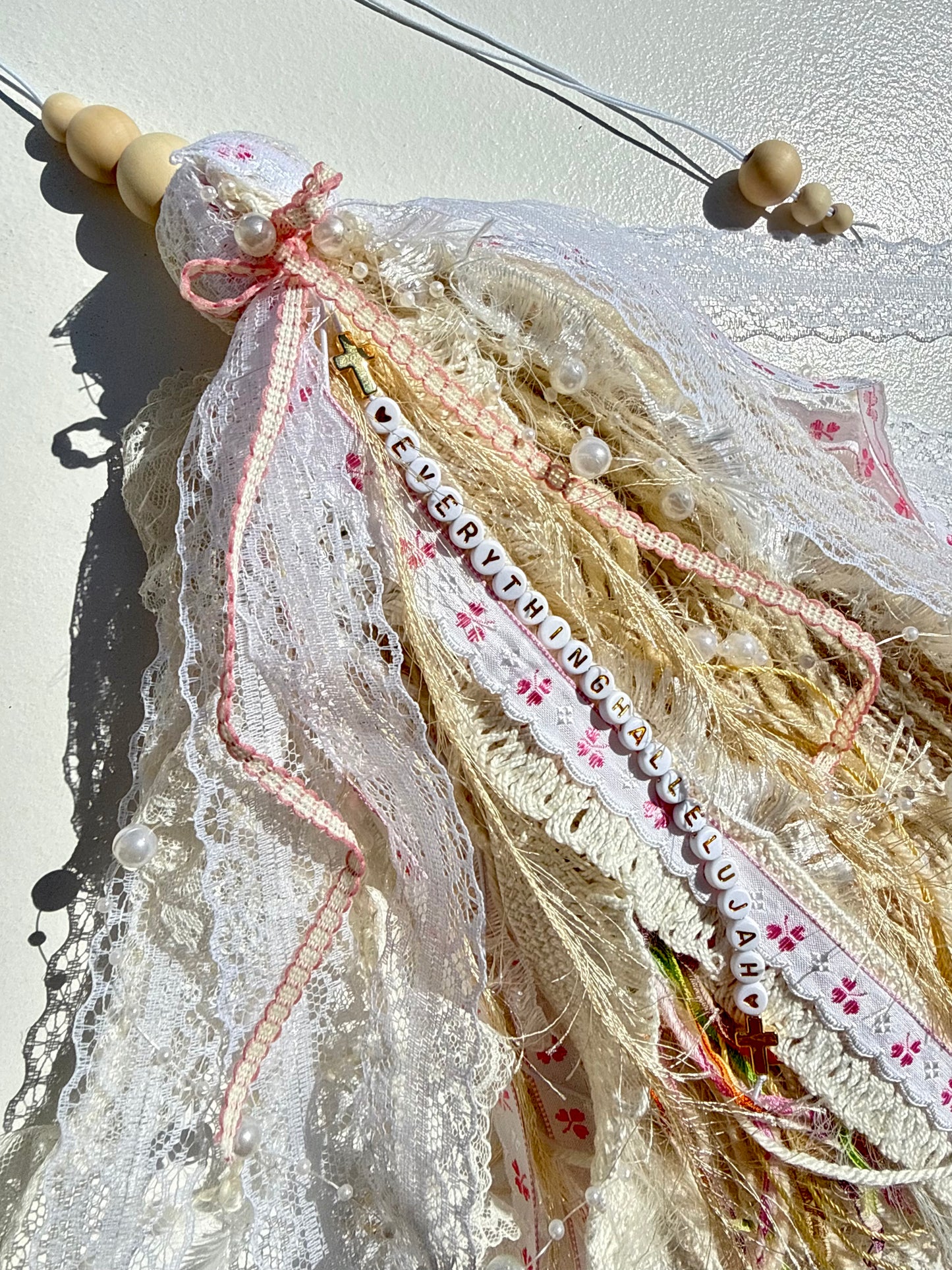 Jumbo Bible Tassel "Everything Hallelujah" | Handmade Faith Study Pack, Journaling Bundle