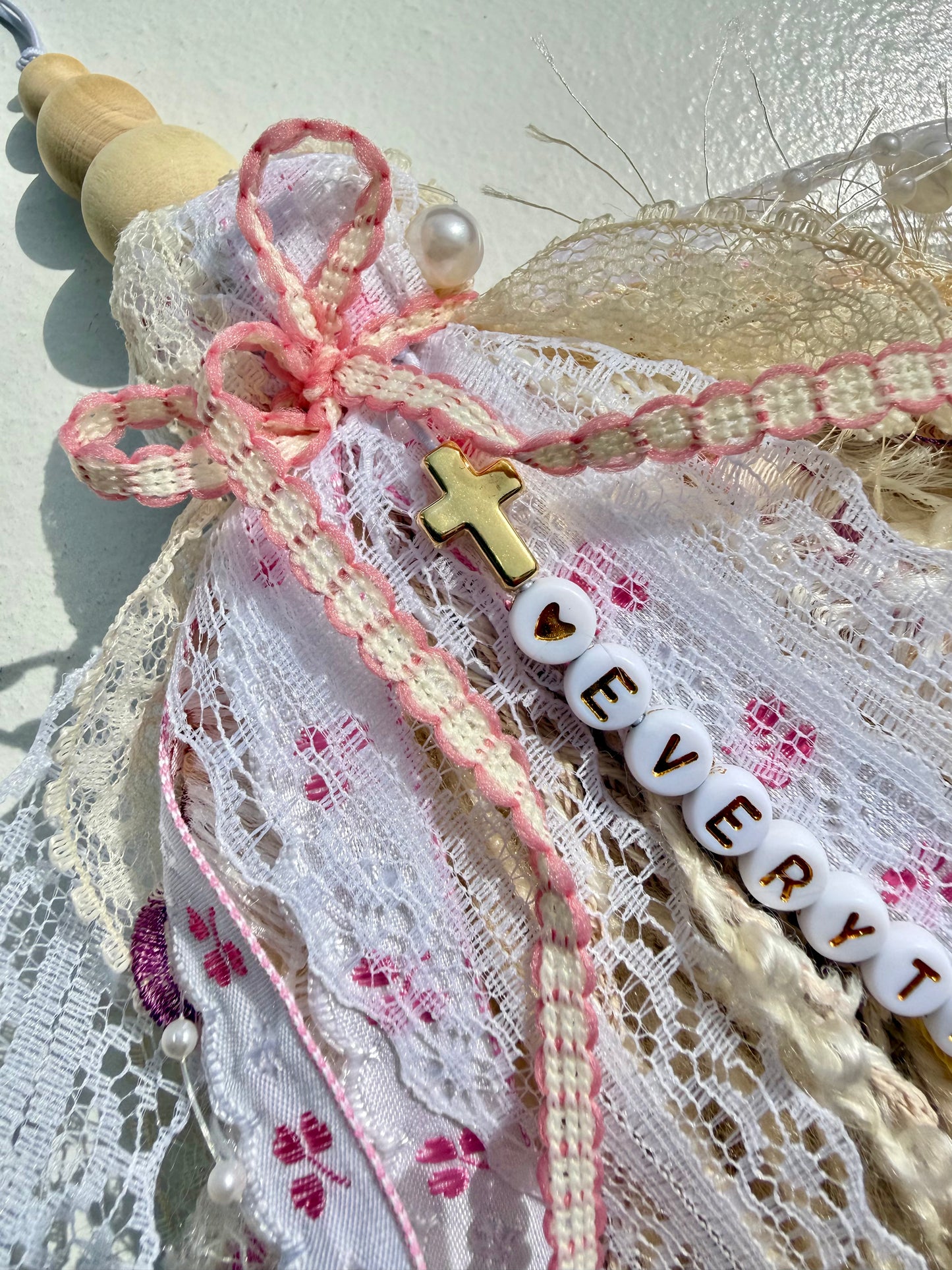 Pink KJV Tabbed Bible Bundle with Faith Journal & Tassel Bookmark